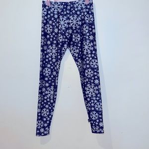 terez snowflake leggings